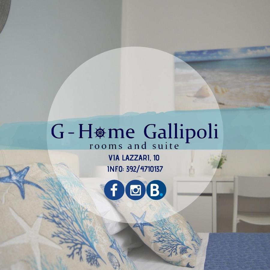 G-Home Gallipoli Rooms And Suite Eksteriør bilde